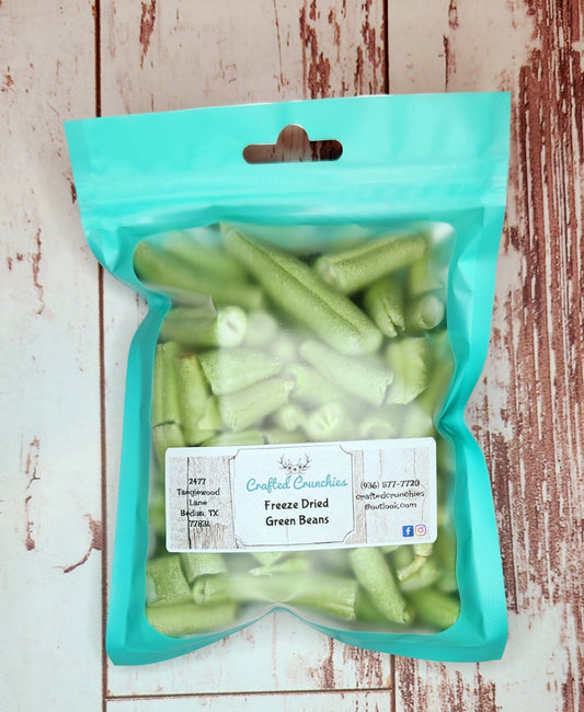 Freeze Dried Green Beans- 5x8 Size