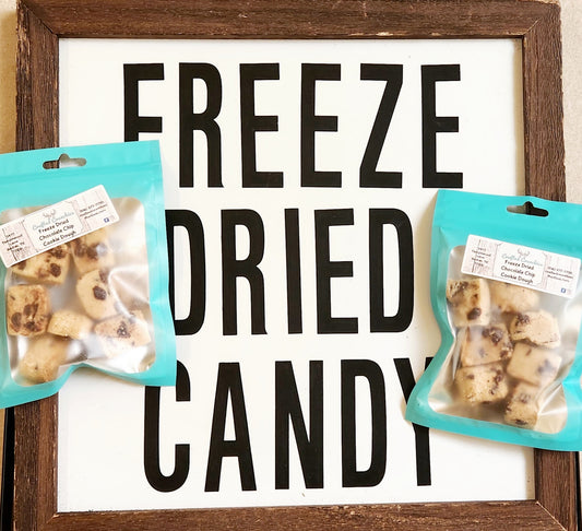 Freeze Dried Chocolate Chip Cookie Dough- 4x6 STANDARD Size