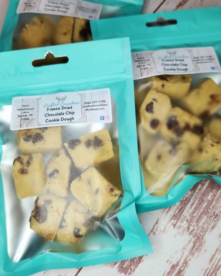 Freeze Dried Chocolate Chip Cookie Dough- 4x6 STANDARD Size